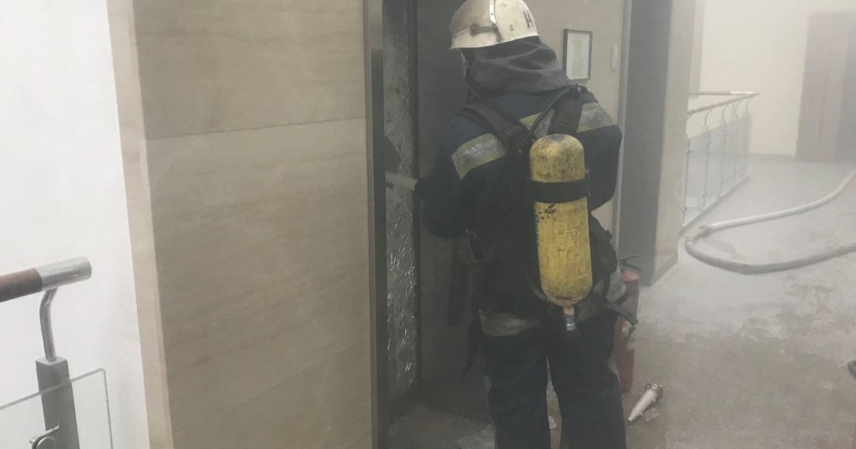 пожежа в Мінфіні_4 / © ГСЧС Украины