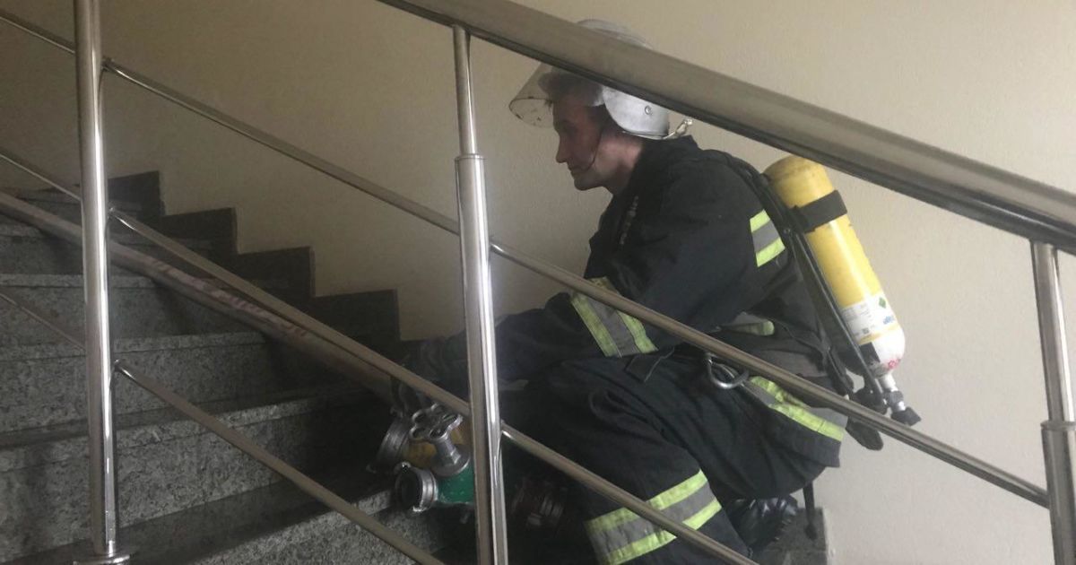 пожежа в Мінфіні_3 / © ГСЧС Украины