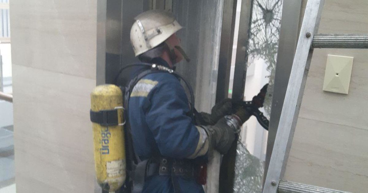 пожежа в Мінфіні_1 / © ГСЧС Украины