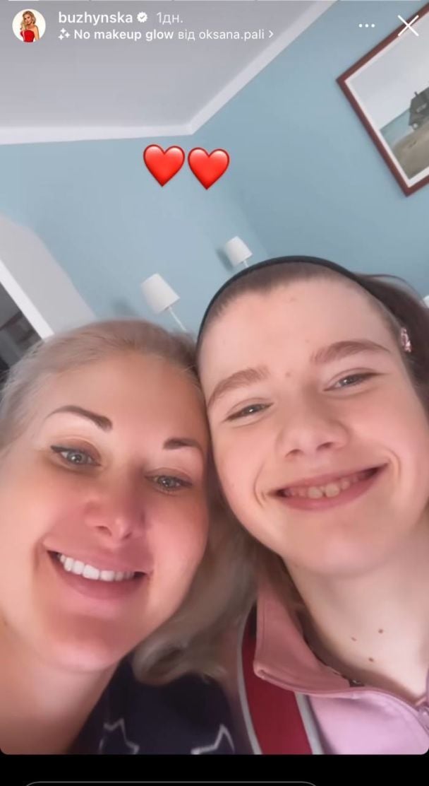 Екатерина Бужинская с дочерью / © instagram.com/buzhynska