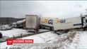 Европа страдает от зимней непогоды