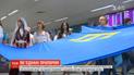 Крымскотатарский флаг вернулся в Украину после мирового путешествия