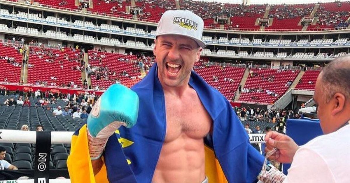 Украинский боксер Александр Гвоздик