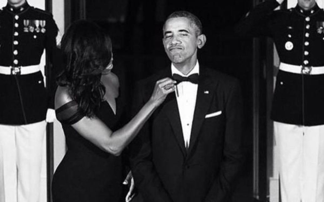 Барак и Мишель Обама 23 года вместе. / © twitter.com/Tshoolie