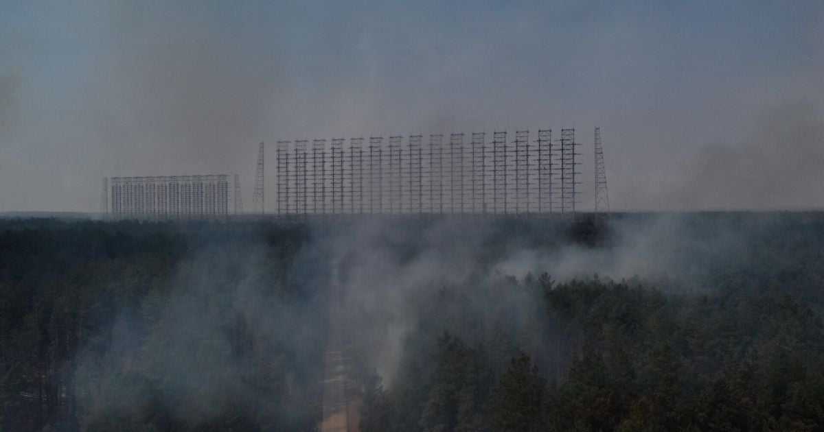 Пожар в Чернобыльские зоне самый сильный за 25 лет - руководитель Госэкоинспекции