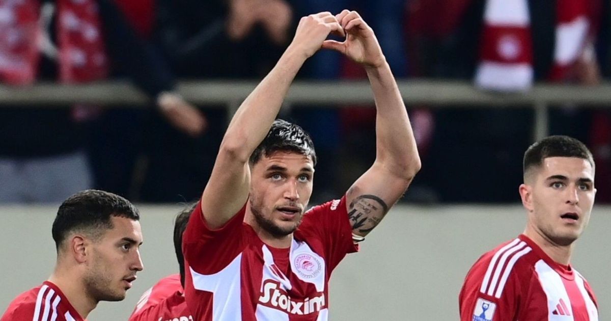 Роман Яремчук / Фото: facebook.com/OlympiacosFC