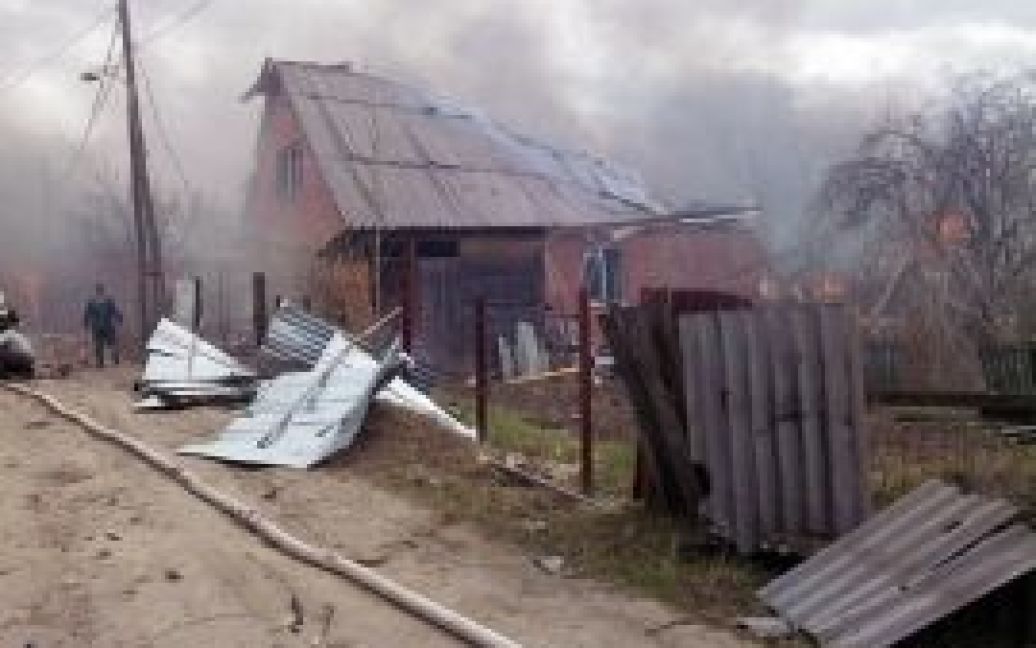 В Орлі вибухнув склад-магазин піротехніки / © 57.mchs.gov.ru