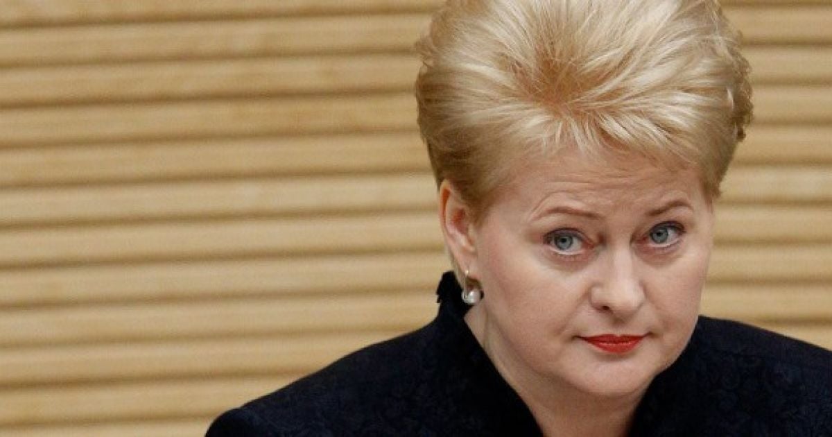 Грибаускайте: России есть что скрывать