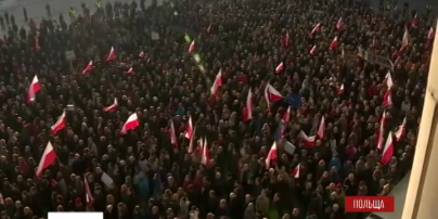 Польські міста сколихнули багатотисячні маніфестації проти рішень нової влади