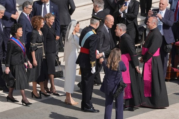 Королева Летиция и король Филипп VI / © Associated Press