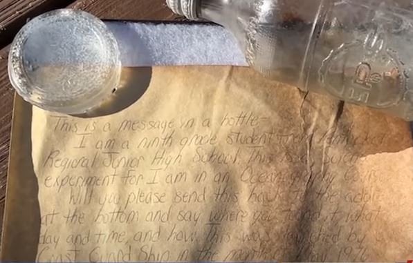 Лист школяра / Фото: WCVB-TV