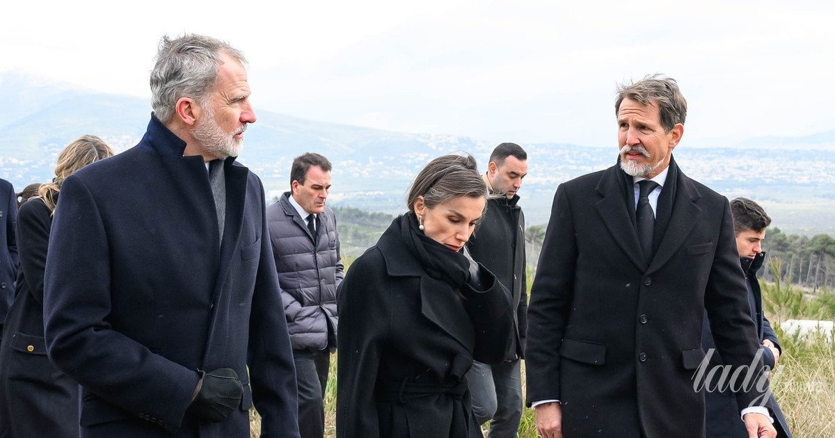 Король Филипп VI, королева Летиция и принц Павлос