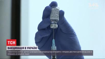 В Минздраве разработали поэтапный план вакцинации украинцев от COVID-19