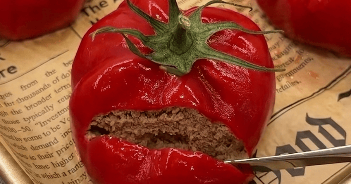Паштет в форме помидора instagram.com/yummy.lera