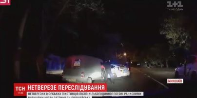 В Николаеве нетрезвых военных задерживали с погоней и стрельбой