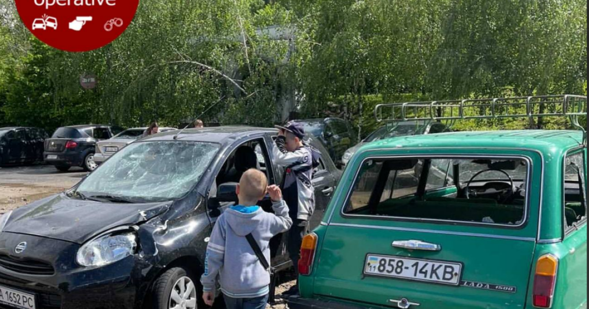 Гейзер на Голосіївському проспекті / © Киев Оперативный