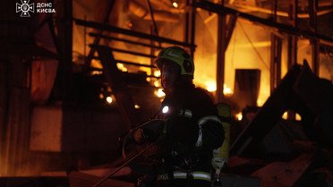 пожежа в києві / © ДСНС