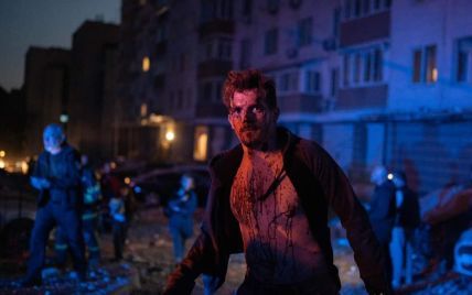 Окровавленные люди и охваченные огнем квартиры: спасатели показали жуткие кадры ночной атаки по Киеву