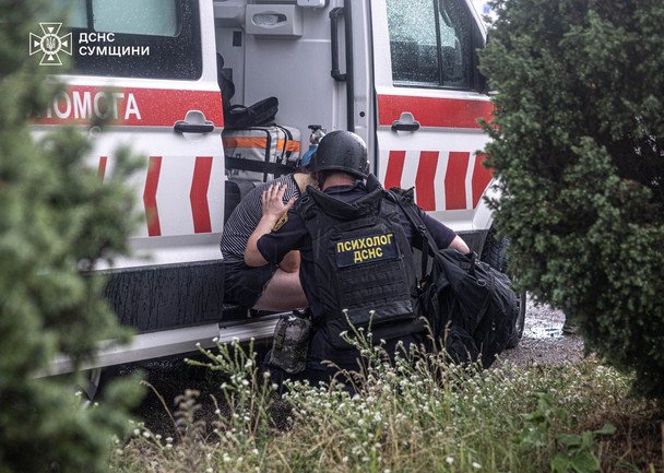Наслідки обстрілу / © ДСНС