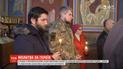 Родичі та побратими "кіборгів" зібралися на спільну молитву у Михайлівському Золотоверхому соборі