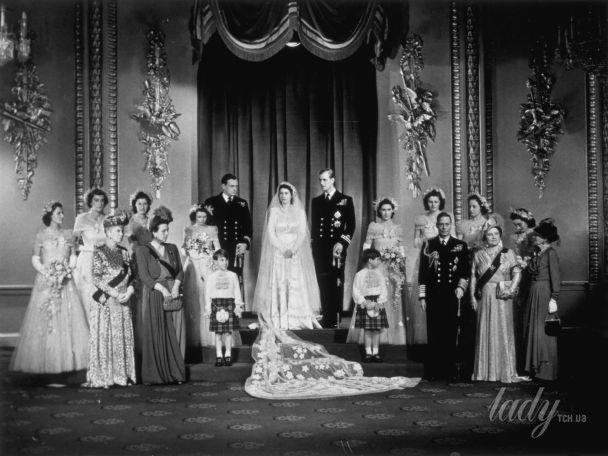 Свадьба принцессы Елизаветы II и принца Филиппа, 20 ноября 1947 год / © Getty Images
