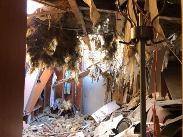 The photos of the aftermath of the attack on Nikopol, October 29, 2023