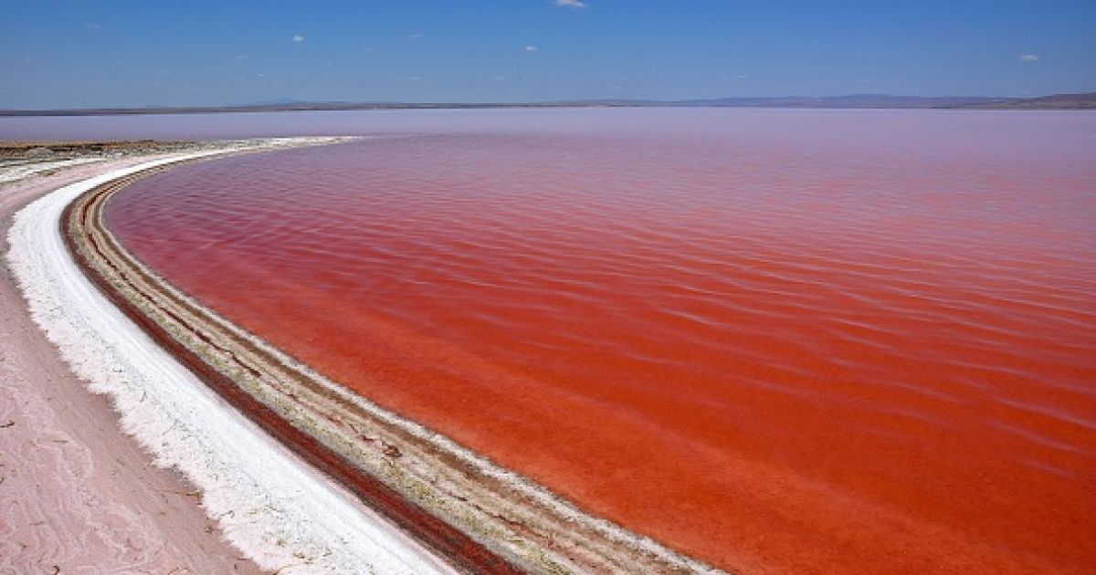 Озеро змінює колір кожного року / © Getty Images