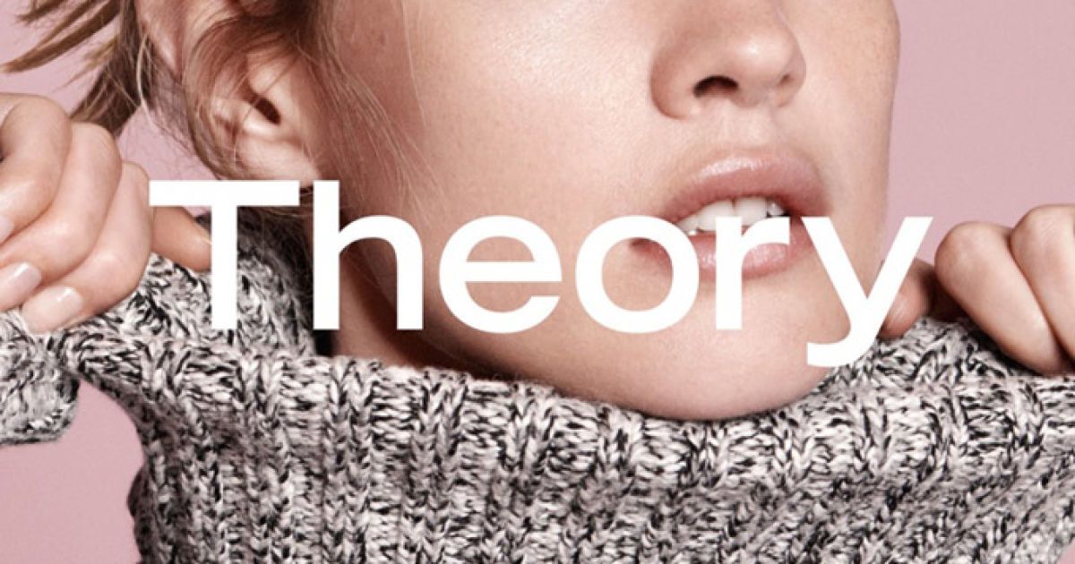 Наталья Водянова в рекламной кампании Theory сезона осень-зима 2015-2016