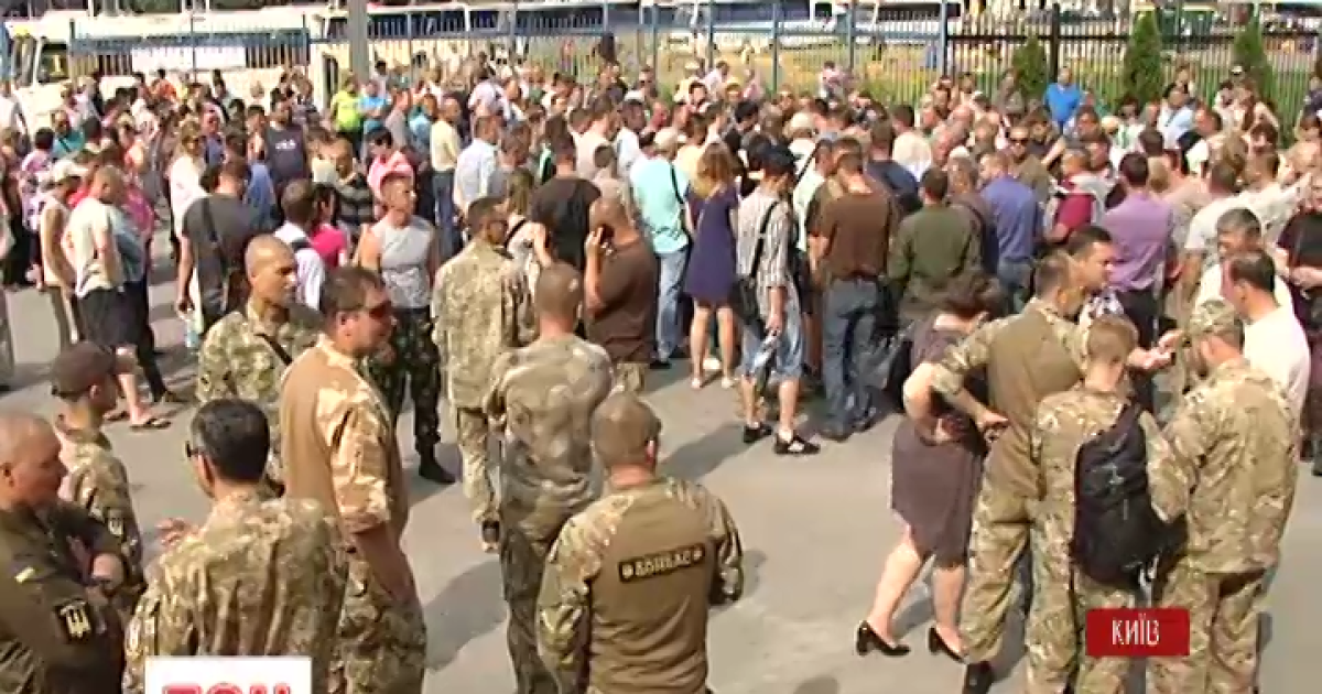 В столице маршруточники протестовали против Государственной транспортной компании