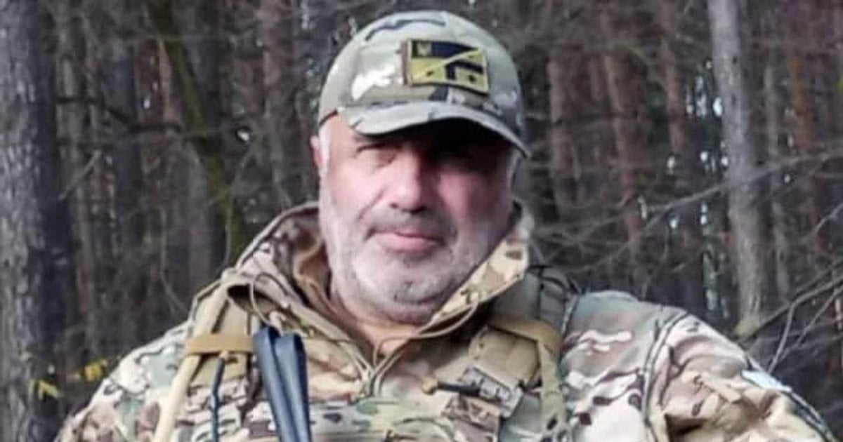 Грузинський доброволець, підполковник Вано Надірадзе