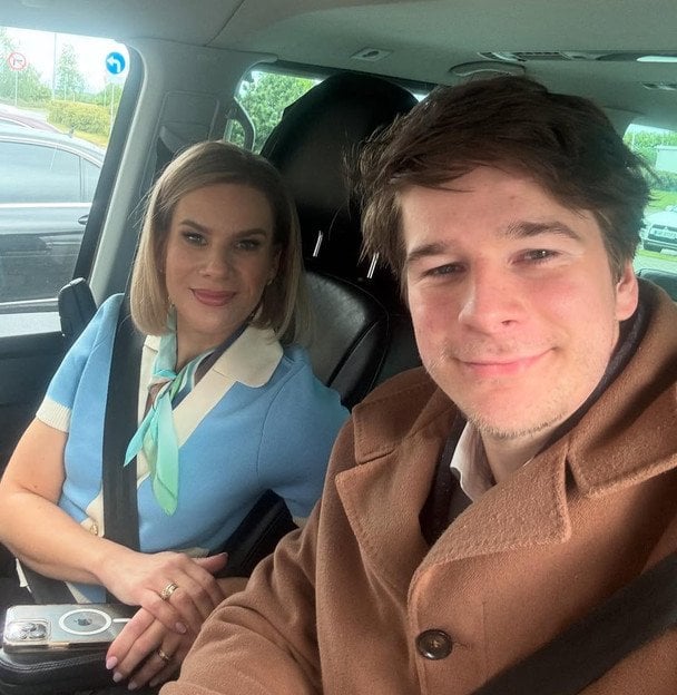 Марта Навроцька з сином /Instagram Марти Навроцької