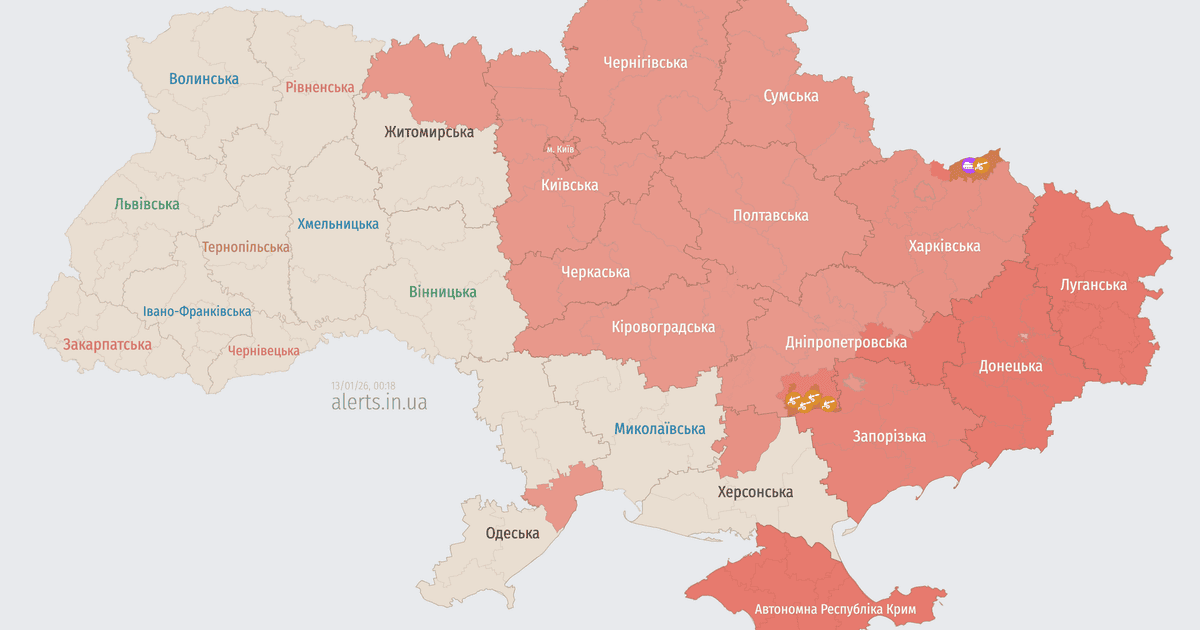 Мапа тривог