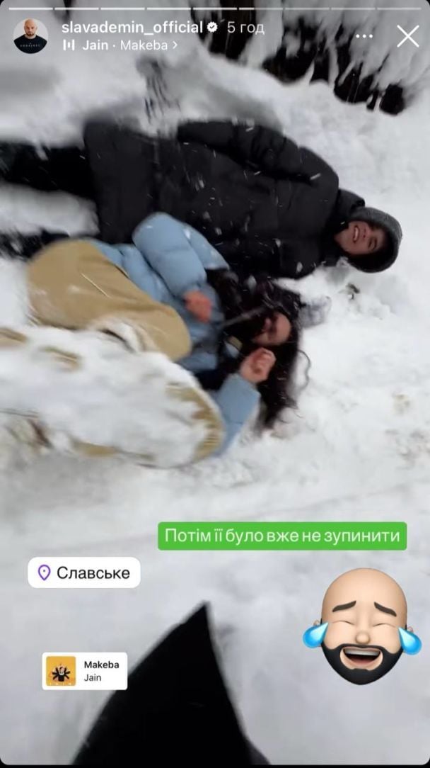 Слава Демин с семьей / © instagram.com/slavademin_official