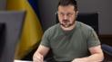 Зеленский показал последствия атаки Киева дронами-камикадзе: видео с места попадания в дом