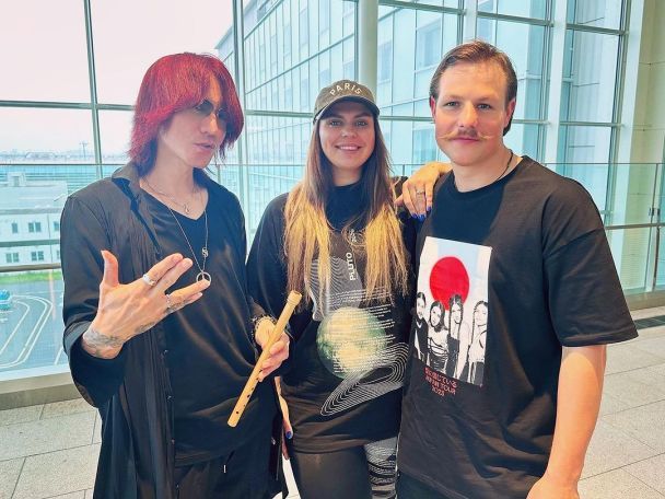KAZKA та Суґізо / © instagram.com/sugizo_official