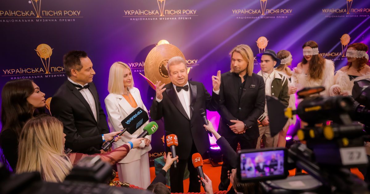 Фото: пресслужба музичної премії "Українська пісня року"