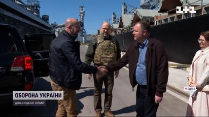 Одессу посетил Президент Европейского совета Шарль Мишель