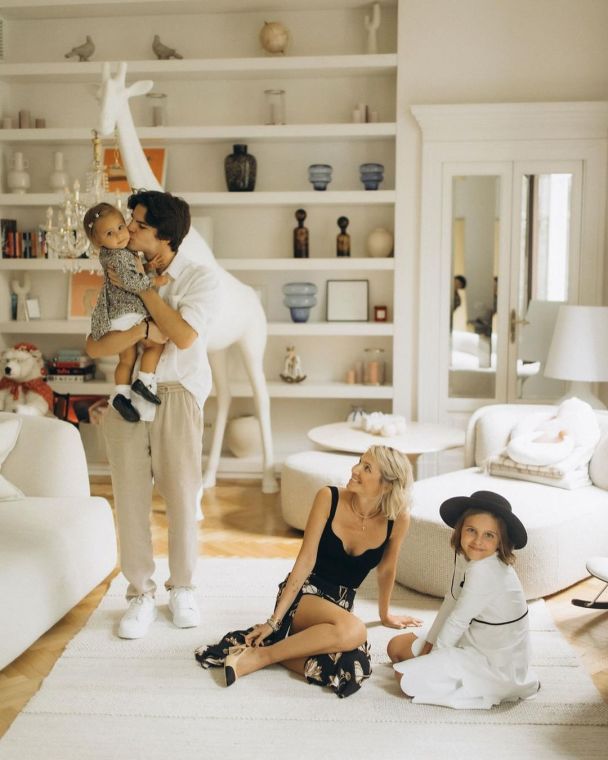 Єлизавета Юрушева з дітьми / © instagram.com/elizaveta.yurusheva