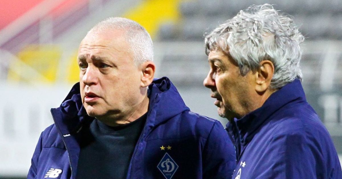 Игорь Суркис и Мирча Луческу