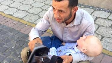 Дитину доправили до лікарні, а шахрая - затримали / © facebook.com/Управління праці та соцзахисту населення Мукачева