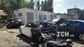 Згоріла повністю: з'явилися світлини спаленої Tesla Богдана та подробиці з місця подій