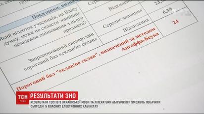 Абітурієнти вже можуть побачити власні результати тестів ЗНО з української мови та літератури