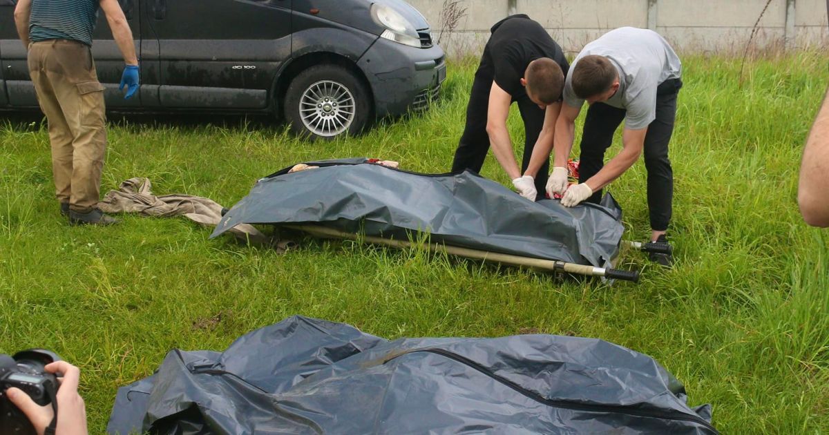 В Бучанському районі  виявили ще двох вбитих окупантами мирних жителів / © Поліція Київської області