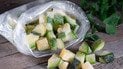 Заморожен кабачки