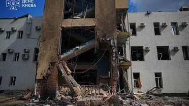 Атака на Київ удень 8 вересня  телеканал Ми  Україна_1 / © ДСНС
