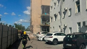Атака на Київ удень 8 вересня  телеканал Ми  Україна_3 / © ДСНС