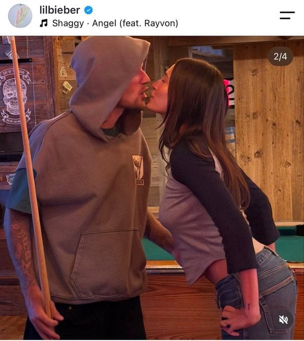 Джастин и Хейли Бибер, фото: instagram.com/lilbieber
