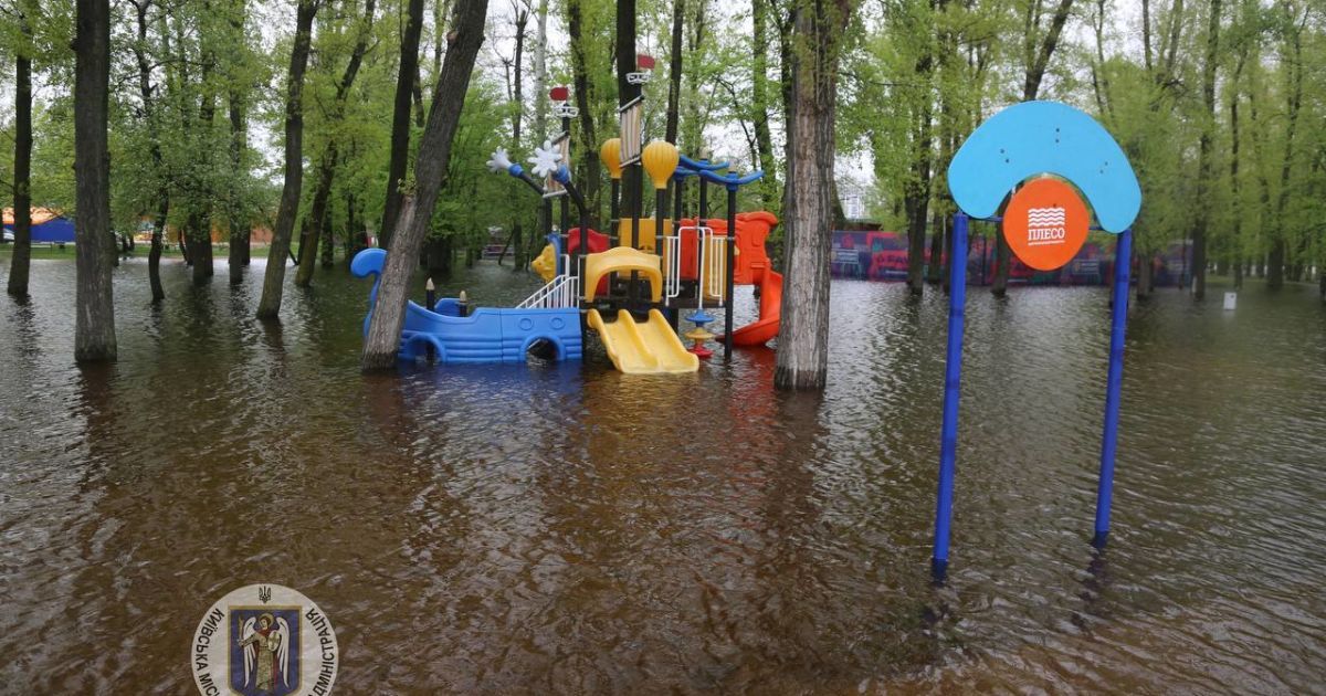 Водопілля в Києві 24 квітня 2024 року