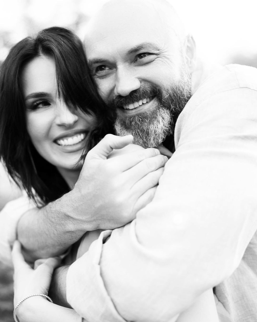 Маша Ефросинина с мужем / © instagram.com/mashaefrosinina