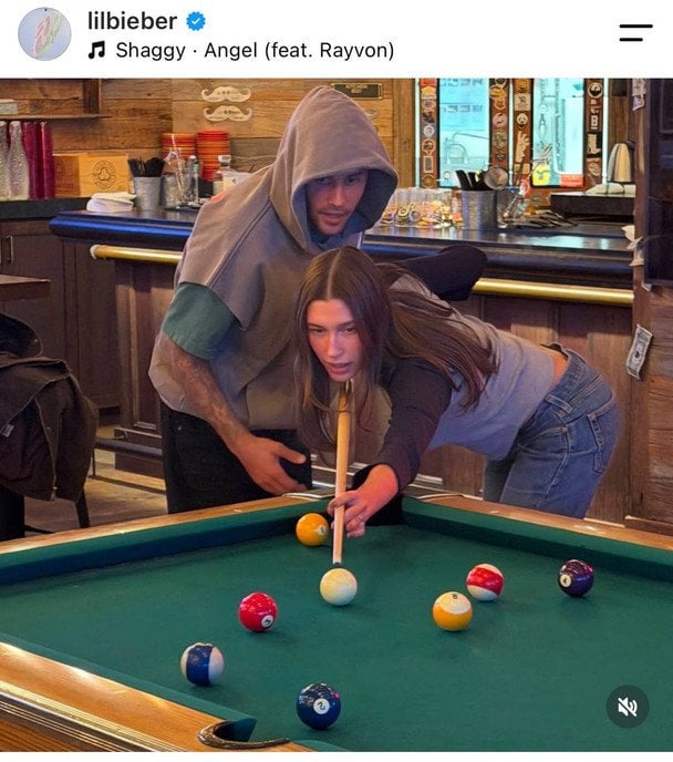 Джастин и Хейли Бибер, фото: instagram.com/lilbieber
